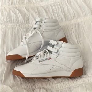 Women’s Reebok freestyle hi high top